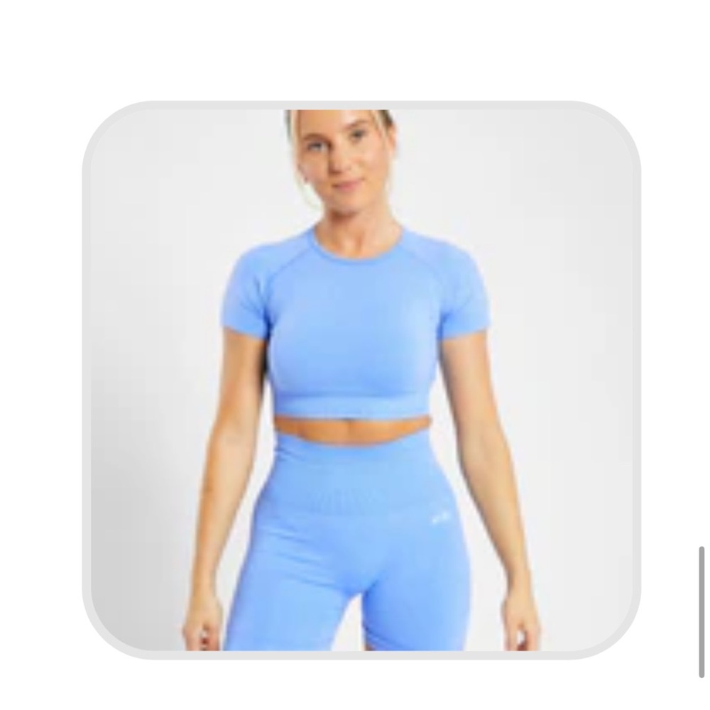 AYBL empower seamless crop top